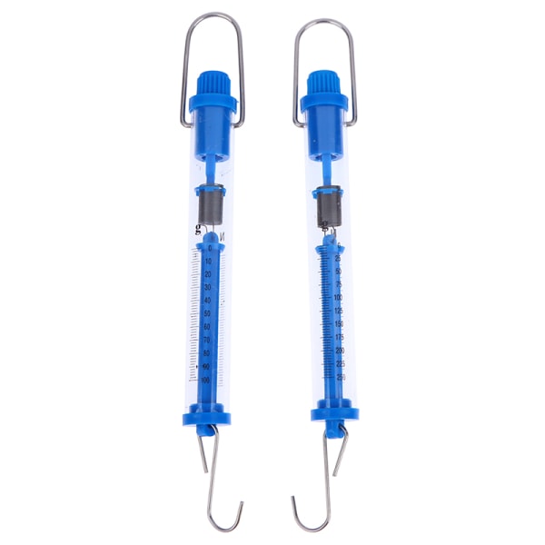 Praktisk Newtons Spring Scale Tubular Dynamometer Plastic Tran C