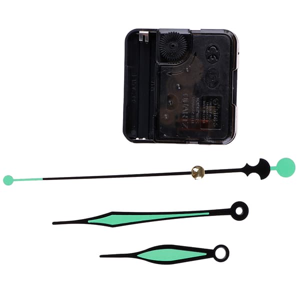 1 sæt lydløs kvarts urværk mekanisme DIY kit batteri Po A
