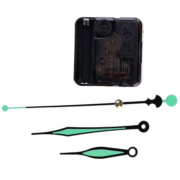 1 Set Tyst Kvartsurverk Mekanism DIY Kit Batteri Po A