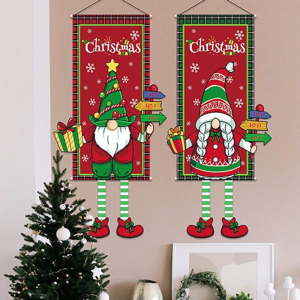 2023 god jul hengende klut plakat dekor for hjemmejul P A7 d661 | A7 |  Fyndiq