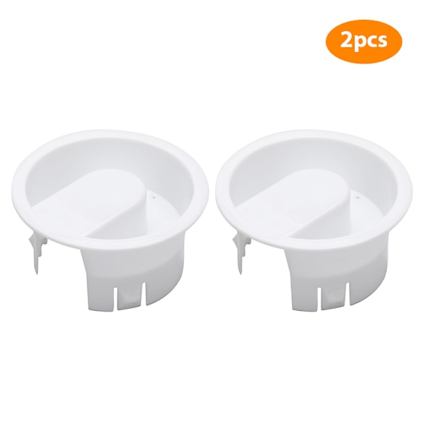 Lokk Glass Vann Karaffel Dekker Anti Dust Non Sprut Flaske Plugg 2pcs