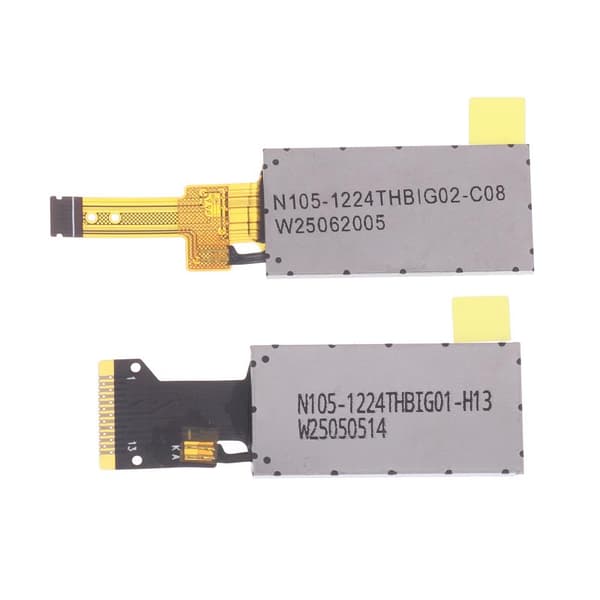 1,05 tommer TFT-skærm LCD-modul 120(RGB)*240 SPI-interface GC A2