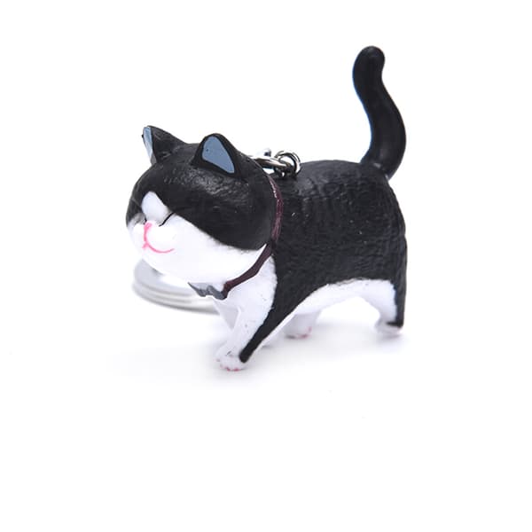 Self Healing Warm Series Cat Keyring Simple Cat Handmade Keyc A