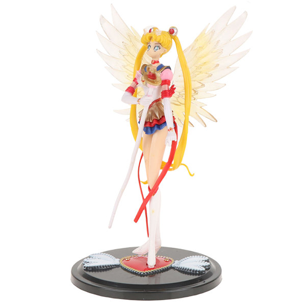 1 st 18 cm tecknad måne Vacker flicka Vatten Ice Moon Kawaii Anim