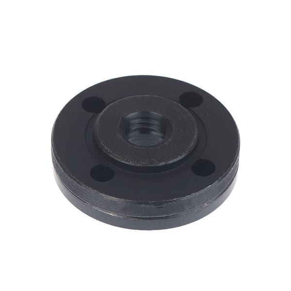 1 par vinkelsliper metall trykkplate indre ytre flensmutter Black