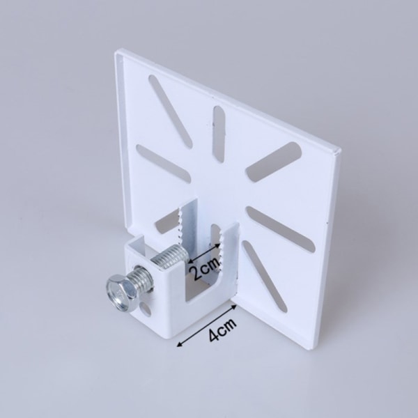 Universal adapter för vertikal stolpemontering med skruvar