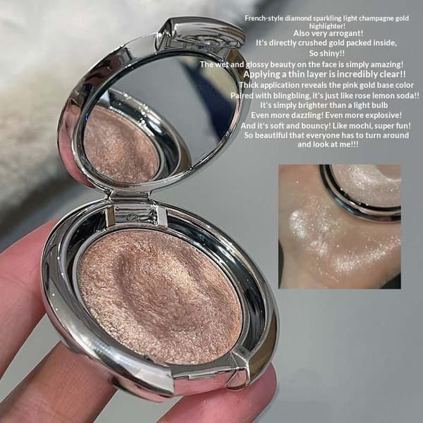 Glitter Kartoffelmos Highlighter Shine Highlighter Makeup Ge A2
