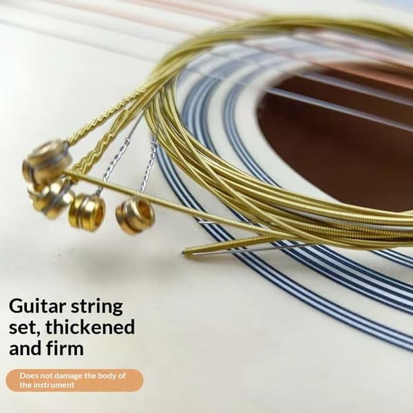 Professionella gitarrsträngar Elgitarr Akustisk Belagd Gitarr 18