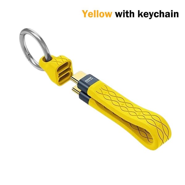 Multifunksjonell PD240W USB4.0 40Gbps FPC datakabel Type-c Inte A6 with keychain