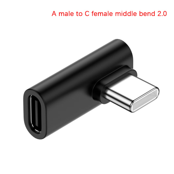 USB-A-mobiltelefonadapter USB C til USB A-adapter retvinklet T A8