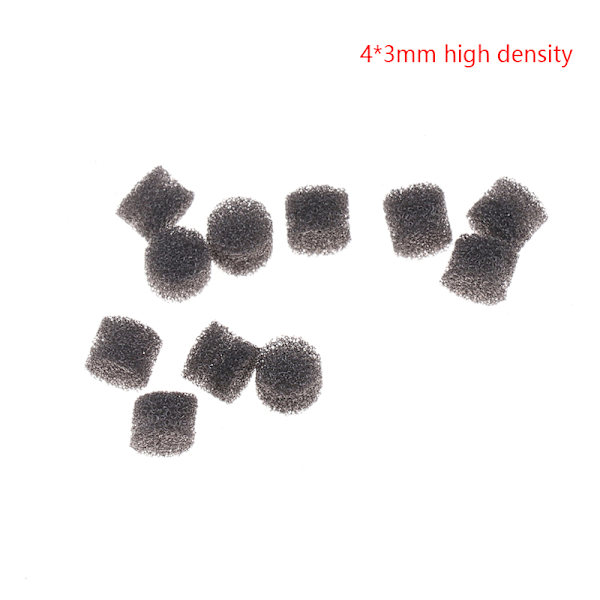 10 stk. DIY-øretelefoner Reparationsdele Øretelefoner Forreste hulrum Tuning Cot 4*3mm high density