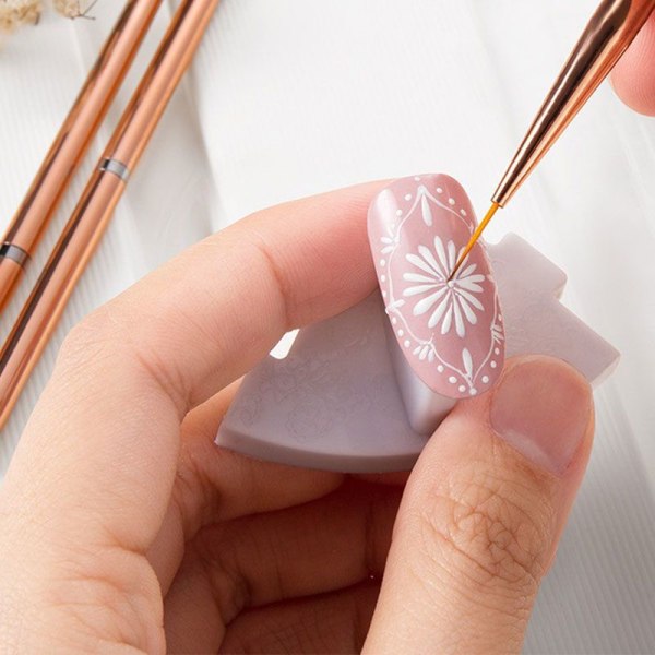 3 kpl Nail Art Pen Dotting Painting Piirustus UV Gel Liner
