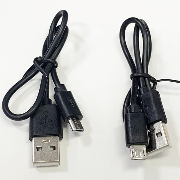 30CM USB-opladningskabel Mobiltelefonledning til Android Bluethood-c Black