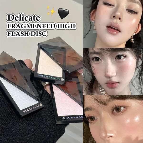 HERORANGE Professional Shimmer Highlighter Blush Makeup Highlig A2