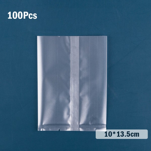 100 Styck Tjockare hine Seal Bags Clear Frosted Biscuit DIY Baking 10*13.5cm