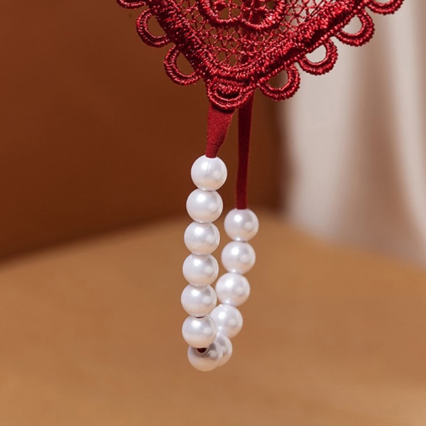Nye perler kjærlighetsutsmykning Thong Broderi Panries Dame A1