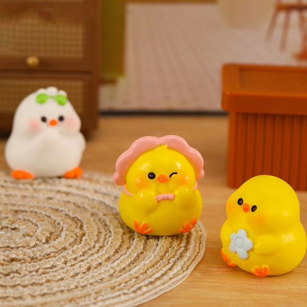 e Little Fat Chicken Mini Decoration Dollhouse Micro Maisema A5