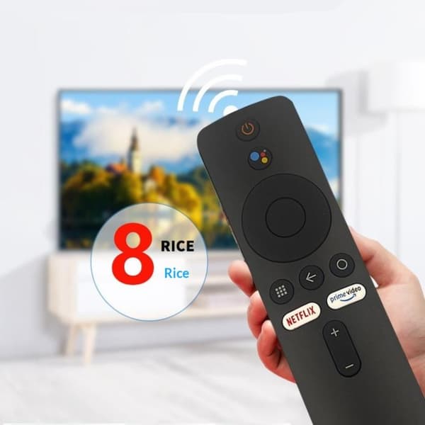 Bluetooth stemmefjernbetjening med til Box TV Stick 4K Smart T A4