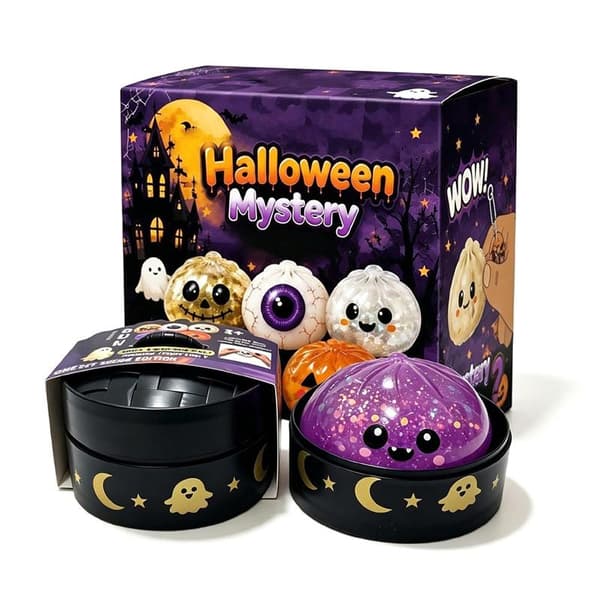 Halloween Mystery Legetøj med græskar spøgelse øjeæble designs til A5