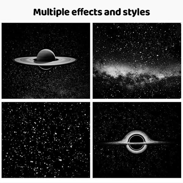 Atmosfärsprojektion Bil Ambient Ljus Stor Räckviddsprojektion C