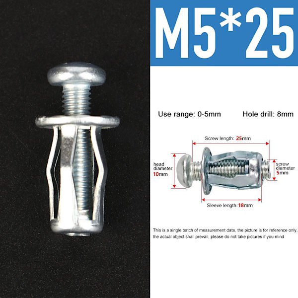 10 Sett M4/M5/M6 Jack Nuts Bil Metall Skrue Blomst Nøtter For Hollo M5/20