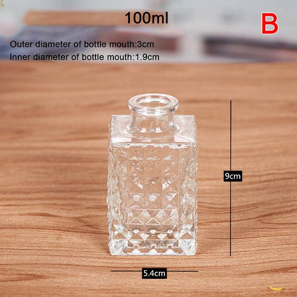 Mini Creative Desktop Enkel Vase Dekoration Grøn Dild Hydropo B