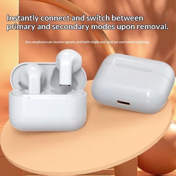 Semi-In-Ear Trådlösa Bluetooth-hörlurar Tws Lång batteritid Hi A2