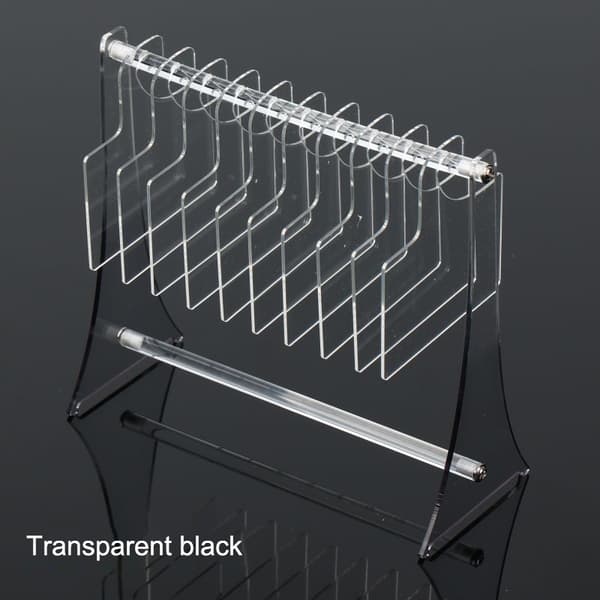 Akryl Neglekunst Displaytavle Krogstil Display Farveprøve Black