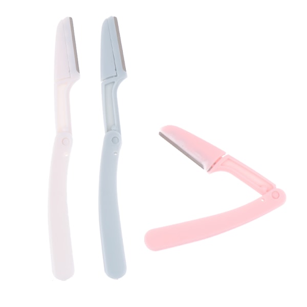 1 STK Eyebrow Razor Ansiktshårfjerner Makeup Tools Trimmer Sha Blue