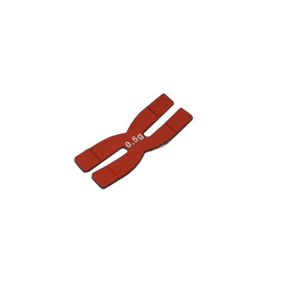 Badmintonracket Viktracket Huvud Balansremsor H-formade Ten Red