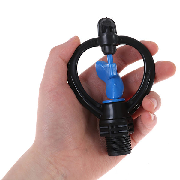 Roterende vannsprinkler Plenirrigasjon 360 graders automatisk dyse