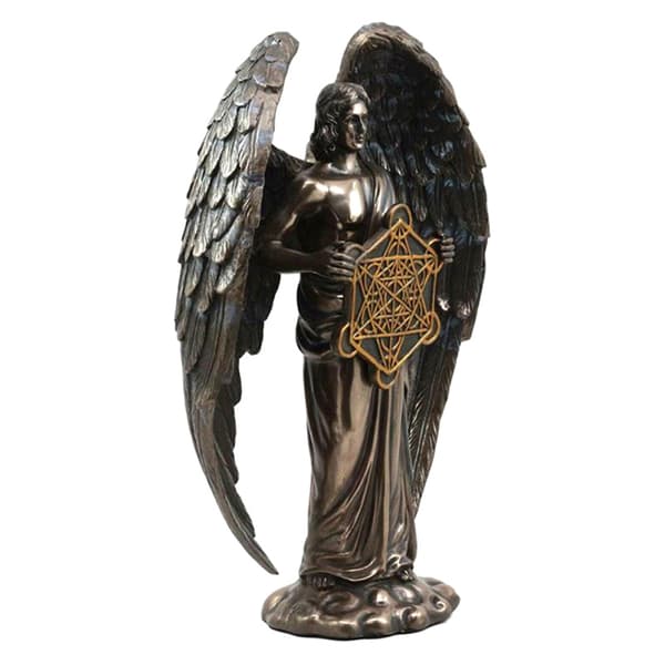 Talmudisk jødedom Metatron-engel som holder den hellige livsblomsten G C