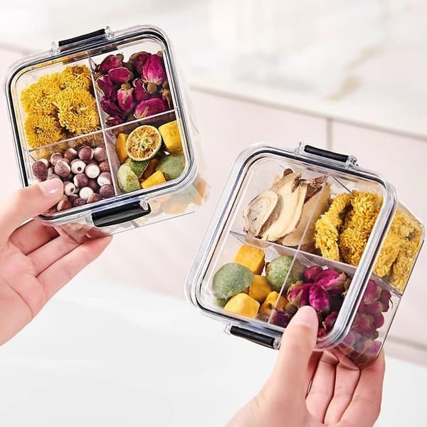 Køkken lufttætte krukker 1pc