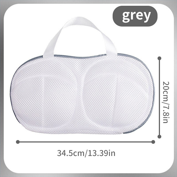BH Vaskepose Undertøy Rengjøring Anti-Distortion Mesh Bag For Light Gray