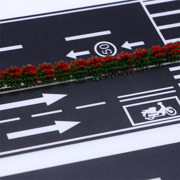 1:12 Dollhouse Mini Parking Scene Tarra Road Traffic Track Ad A3