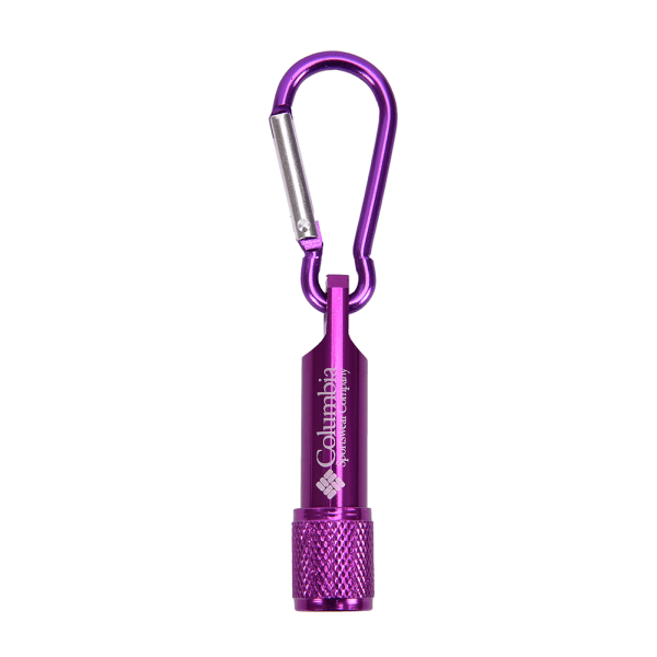 Mini lommelykt nøkkelring LED lommelykt lommelykt Purple