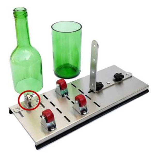 Verktøy for vinflaske erstatningshode for glassflaske Silver