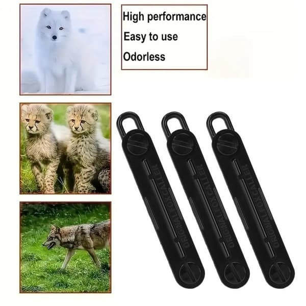 Utomhus bärbar djurvissla rävar ner rävar katter hund Blas 1pc