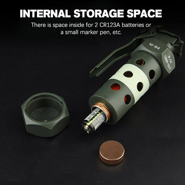 Creative Military Small Model Flash Granate Personality Flash B