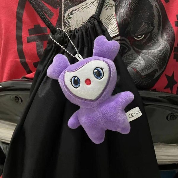 Ihana Pehmo Super Star Pehmolelu sarjakuva Animal Doll Avaimenperä Green