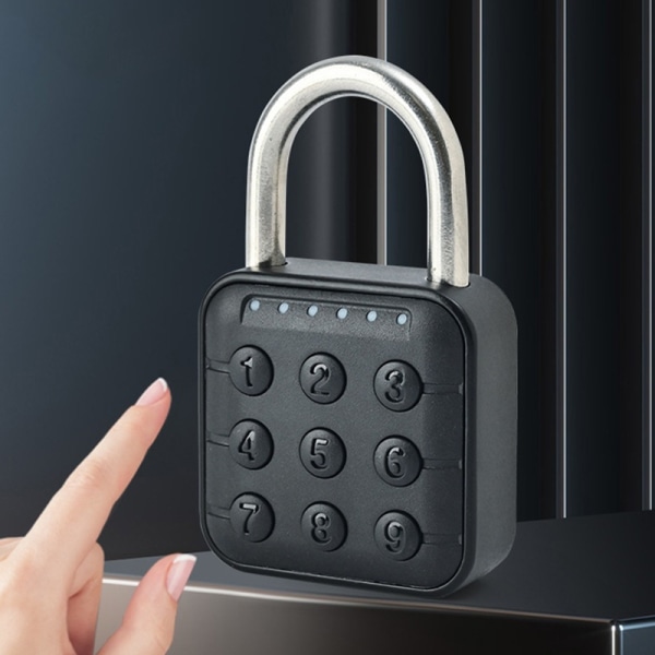 Smart biometrisk fingeravtrykk Smart dørlås Nøkkelløs hurtigopplåsing Password Lock