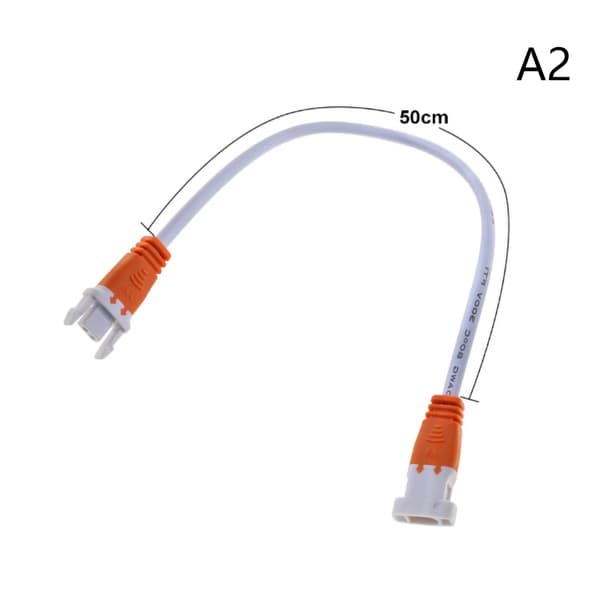 ST SM 2-polet han- og hunkabelstik 50 cm til vækst A2