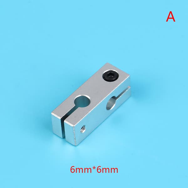 Pelarfästklämma vertikal fast diameter fäste aluminium A