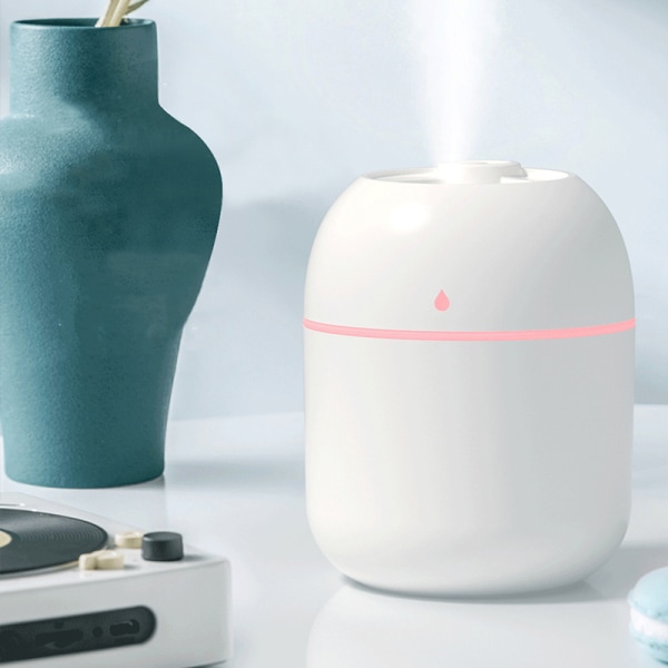 USB Aroma Diffuser Mist Sprayer Bärbar 220ML elektrisk luftfuktare Green