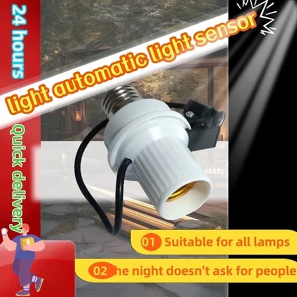 Sensorlamper Automatiske Sensorlamper til Terrasse/Dag