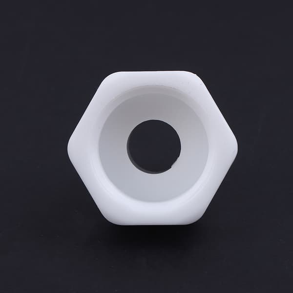 2 stk. 1/2\" 3/4\" han/hun gevindbøsning, lige/reducerende White 2pcs