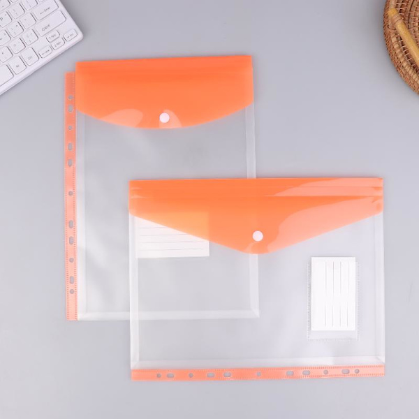 6/12-pack A4-pärmficka Organizer Utbyggbara mappar Plast B6Pcs