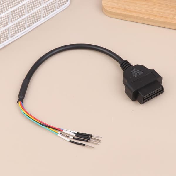 Bil OBD 2 Diagnostisk Adapter OBD Stik Jumper Interface Ext