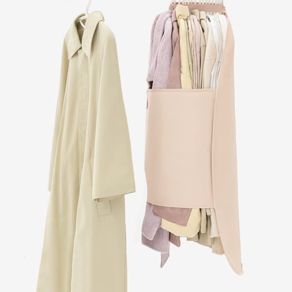 Dammtät klädkompressionsbräda stor kapacitet vikbar kl Pink