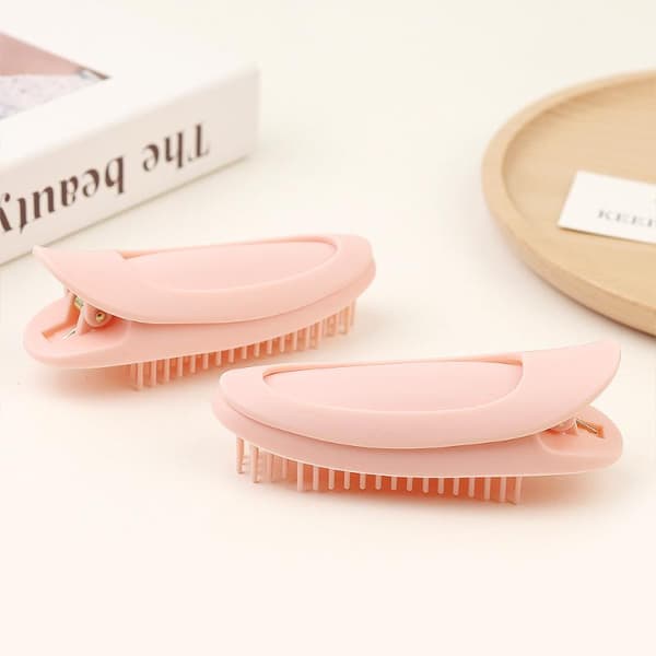 Mode Fluffy Hårnål Krøllede Pandehår Clips Hårrødder Volumizing 2